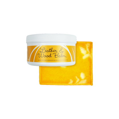 Leather &amp; Wood Balm (Set)